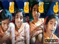 Desi Vlg Bhabhi Shows her Boobs On VC