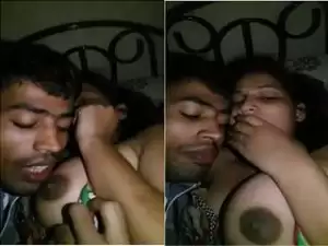 Exclusive- Sexy Bangla Girl Boob Sucking By Lover