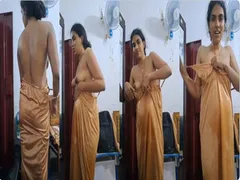 Sexy Tamil Wife Boobs Video Record