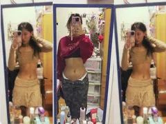 Sexy Babe Spreading Ass Showing Asshole