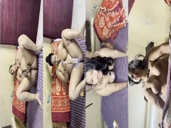 Horny BBW Bhabhi Masturbating and hard Fucking