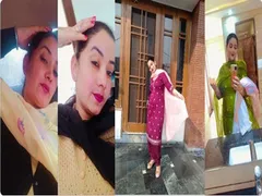 Beautiful Punjabi Milf Shows For Lover