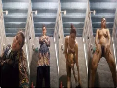 Desi Lady Removing Clothes Showing Full Naked in Washroom