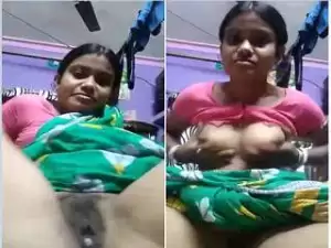 Today Exclusive- Horny Desi Wife showing her Wet Pussy and Big Boobs