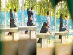 Hijabi GF Sucking Dick And Fucking Outdoor
