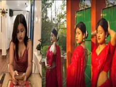Sexy Slim Beautiful Bengali Girl Threesome Fucking