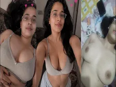 Beautiful Indian Girl Showing Fingering and Sucking Dick