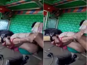 Today Exclusive- Desi Randi hard Fucked In Truck