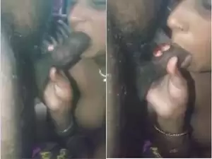 Today Exclusive- Horny Desi Village Bhabhi Blowjob