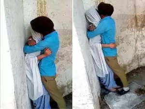 Exclusive- Desi Punjabi Clg lover OutDoor Kissing