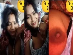 DESI HORNY BHABHI AFFAIR WITH BF BY-SIDE SLEEPING HER SON SHE'S SQUEEZING BIG BOOBS SHOWING ON VC