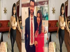 Beautiful Sexy Indian Horny Wife Blowjob And Hard Fucking