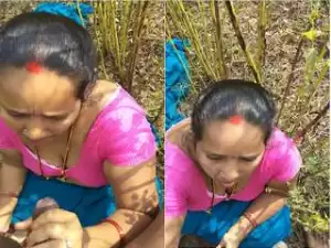 Today Exclusive- Sexy Look Telugu Randi Bhabhi Blowjob