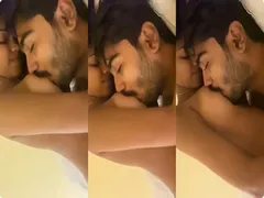 Slim Cute Tamil Girl Boobs Sucking By Lover