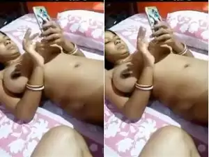 Exclusive- Sexy Desi Wife hard Fucked By hubby on live Show