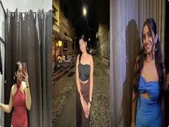 Beautiful Sexy Hot Babe Showing Teasing