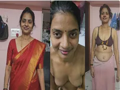 Telugu Aunty Boob Pressed By Husband