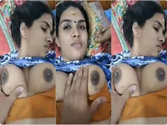 Desi Mallu Wife Boobs Pressing By Hubby