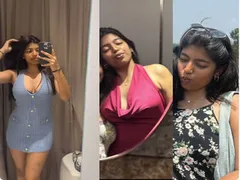 Sexy Indian Babe Showing Teasing