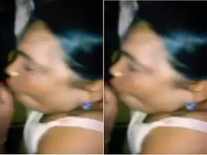 Today Exclusive- Horny lata Bhabhi Blowjob