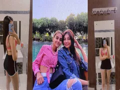 Beautiful Sexy Slim Indian Baddie Showing Teasing Blowjob