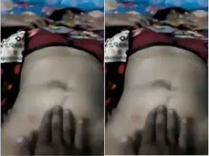 Today Exclusive- Desi Wife Boob and Pussy Capture By Hubby