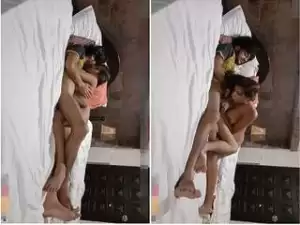 Today Exclusive- Famous Desi Couple Romance and Wife Blowjob