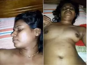 Today Exclusive- Sexy Lankan Wife Handjob And Hard Fucked By Hubby PArt 2