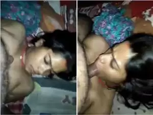 Today Exclusive- Horny Desi Wife Mouth Fuck