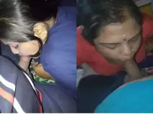 Today Exclusive- Sexy Look Desi Wife Give Nice Blowjob To Hubby Part 4