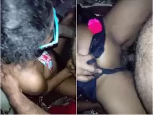 Today Exclusive- Sexy Lankan Wife Blowjob and Hard Fucked By Hubby
