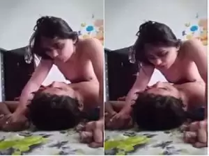 Today Exclusive- Super Horny Desi Girl Ridding Lover Dick