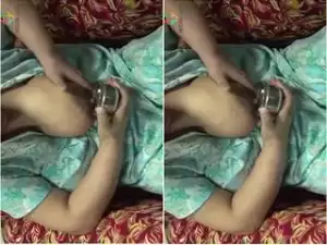 Today Exclusive- Horny Desi Wife Showing Her Milky Boobs