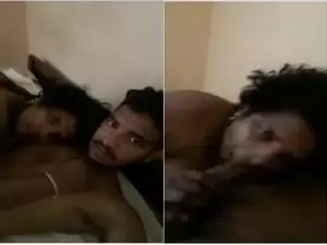 Today Exclusive- Horny Tamil Wife Sucking Hubby Dick