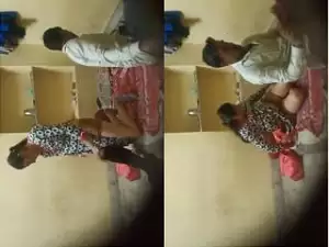 Today Exclusive- Desi Bahbhi Sex With Hubby Friend ReCord By Hidden Cam part 1