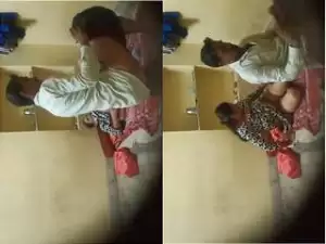 Today Exclusive- Desi Bahbhi Sex With Hubby Friend ReCord By Hidden Cam part 3