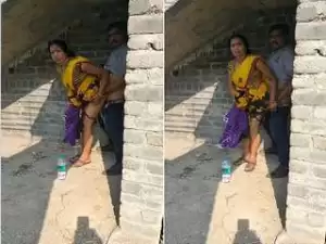 Today Exclusive- Desi Couple Standing Fuck