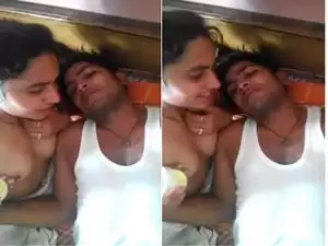 Today Exclusive- Desi Lover Romance and Boob Sucking