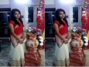 Today Exclusive- Hot Look Desi Girl Blowjob and Fucked In Doggy Style