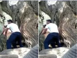 Today Exclusive- Horny NRI Girl Out Door Sex With Lover