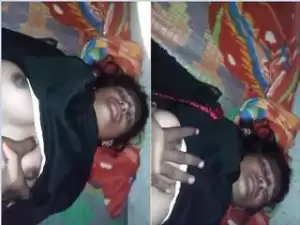 Exclusive-Desi Village Girl Boob Sucking And Hard Fucked By Giju