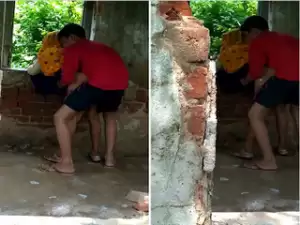 Exclusive- Desi Randi Outdoor Sex With Young Guy