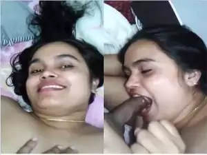 Today Exclusive-Super Hot Look Desi Bhabhi Blowjob And hard Fucked By Hubby