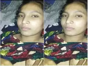Today Exclusive- Super Hot Look Desi Girl Boob Pressing And Tight Pussy Hard Fucked By Lover