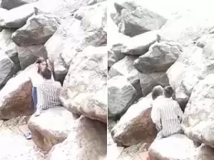 Today Exclusive- Desi Lover OutDoor Sex Part 1