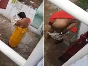 Today Exclusive- Desi Bhabhi After Bath Part 1