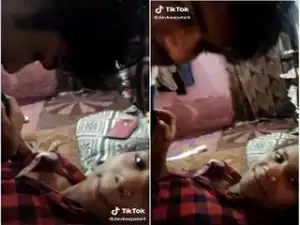 Today Exclusive- Desi Village Lover Record Fucking Video For Tiktok