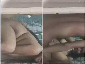 Today Exclusive- Hot Look Desi Boudi Hard Fucked By Lover