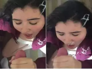 Today Exclusive- BF Cum On Gf Face