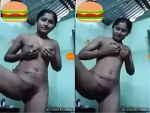Today Exclusive- Super Hot Look Desi Girl Showing Her Boobs and Pussy on Video call With clear Bangla Audio part 2